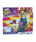 Set de juego hasbro marvel stunt squad crane smash