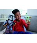 Peluche mattel star wars clan de dos mandalorian y grogu