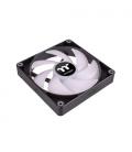 Ventilador 140x140 thermaltake ct140 black pack 2uds - 1500rpm - pwm - argb