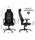 Phoenix monarch silla gaming cuero talla r