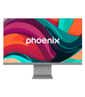 Monitor phoenix stellar 2k 27pulgadas 165hz diseño ultra delgado pd 65w brillo 350cd 1ms dp hdmi altavoces