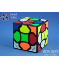 Cubo de rubik qiyi fluffy 3x3 bordes negros