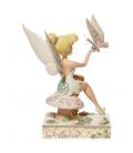 Figura enesco disney peter pan campanilla con mariposa navidad