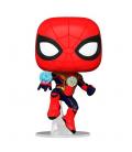 Funko pop marvel spiderman no way home spider - man traje integrado 56829