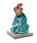 Figura enesco disney la sirenita ariel con regalos