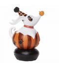 Figura enesco disney pesadilla antes de navidad zero sobre calabaza