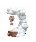 Figura levitadora enesco disney pixar up casa con globos