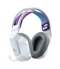 Auricular con microfono logitech g g733 gaming wireless inalambrico blanco