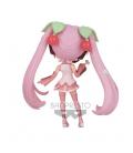 Figura banpresto q posket hatsune miku sakura miku ver. b