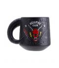 Taza con relieve paladone stranger things hellfire club