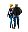 Figuras megahouse g.m.g mobilesuit gundam principality of zeon army 07 ramba ral & crowley hamon