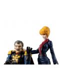 Figuras megahouse g.m.g mobilesuit gundam principality of zeon army 07 ramba ral & crowley hamon