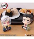 Pack 2 figuras megahouse demon slayer kimetsu no yaiba gyomei uzui