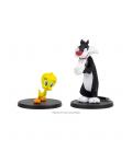 Juego de mesa looney tunes mayhem pack de 4 figuras pegi 10