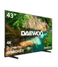 Tv daewoo 43pulgadas led 4k uhd - 43dm62ua - android smart tv - wifi - hdr - hdmi - usb - bluetooth - tdt 2 - satelite