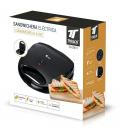 Sandwichera thulos th - sw11 negro 750w 2 cavidades