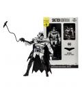 Figura mcfarlane toys dc multiverse 7in - batman (batman: white knight)(line art)(gold label)