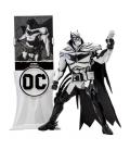 Figura mcfarlane toys dc multiverse 7in - batman (batman: white knight)(line art)(gold label)