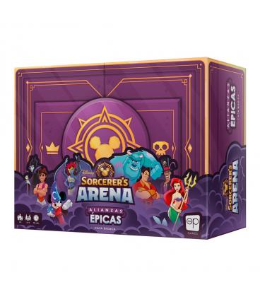 Juego de mesa disney sorcerer´s arena alianzas epicas edad recomendada 13 años