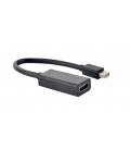 CABLE ADAPTADOR 4K GEMBIRD MINI DISPLAYPORT A HDMI, NEGRO