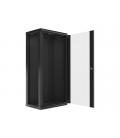 Armario rack lanberg 27u 600 x 450 19pulgadas carga maxima 60kg negro