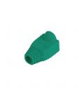 Funda protectora lanberg plb - 1000 - g para conector rj45 pack de 100 unidades verde