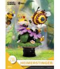 Set de 2 figuras beast kingdom dstage league of legends nunu beelump y heimerstinger