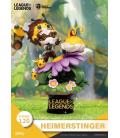 Set de 2 figuras beast kingdom dstage league of legends nunu beelump y heimerstinger