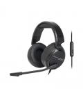 Auriculares gaming con micrófono fonestar win/ jack 3.5/ negros