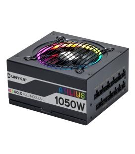 UNYKAch ATX Atilus RGB Black 1050W unidad de fuente de alimentación 20+4 pin ATX Negro