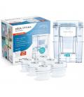 Depósito de agua filtrada aqua optima wd1001/ 8.2l/ incluye 6 filtros