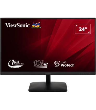 Viewsonic VA2408-MHDB pantalla para PC 61 cm (24") 1920 x 1080 Pixeles Full HD LED Negro