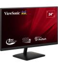 Viewsonic VA2408-MHDB pantalla para PC 61 cm (24") 1920 x 1080 Pixeles Full HD LED Negro