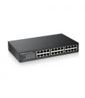 Zyxel GS1100-24E No administrado Gigabit Ethernet (10/100/1000) Negro