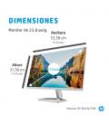 HP M24fw pantalla para PC 60,5 cm (23.8") 1920 x 1080 Pixeles Full HD LED Plata