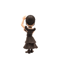 Figura minix wednesday (vestido baile) 12 cm