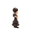 Figura minix wednesday (vestido baile) 12 cm