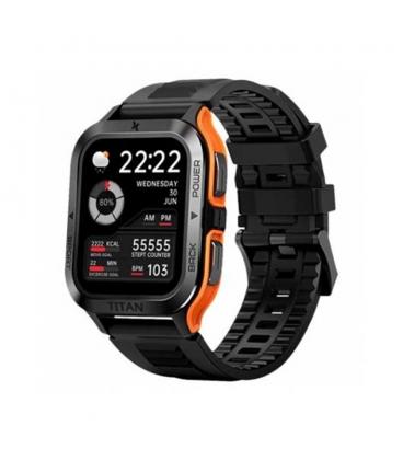 Smartwatch maxcom fw67 titan pro orange 1.85pulgadas