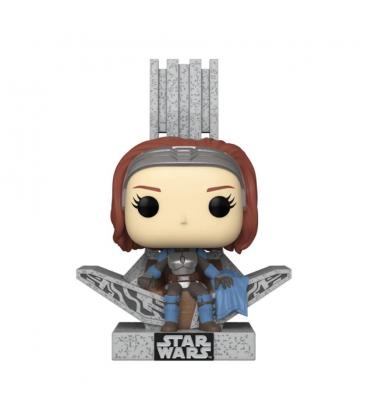 Funko pop deluxe mandalorian bo katan en el trono 76545