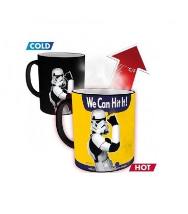 Taza abystyle star wars original stormtrooper hit it 320 ml