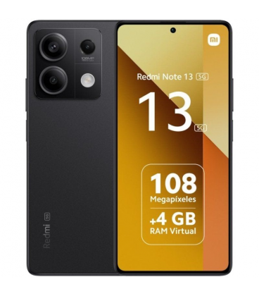 Smartphone Xiaomi Redmi Note 13 NFC 6GB/ 128GB/ 6.67"/ 5G/ Negro