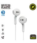 Muvit for change auriculares estéreo e56 3.5mm blancos