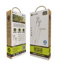 Muvit for change auriculares estéreo e56 3.5mm blancos