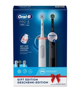 Cepillo dental braun oral-b pro 3 3900 duo/ pack 2 uds