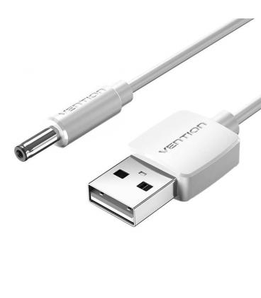 Cable conversor usb vention cexwd/ usb macho - dc 3.5mm macho/ 50cm/ blanco