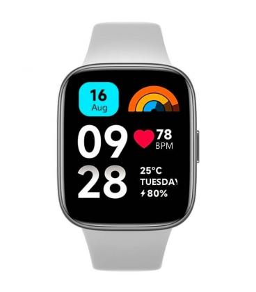 Smartwatch xiaomi redmi watch 3 active/ notificaciones/ frecuencia cardíaca/ gris