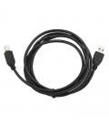 Gembird cable usb 2.0 tipo a/m-b/m 1.8 mts negro