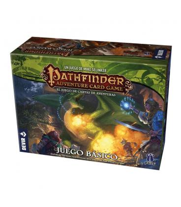 Jueo de cartas devir aventuras de panthfinder juego básico