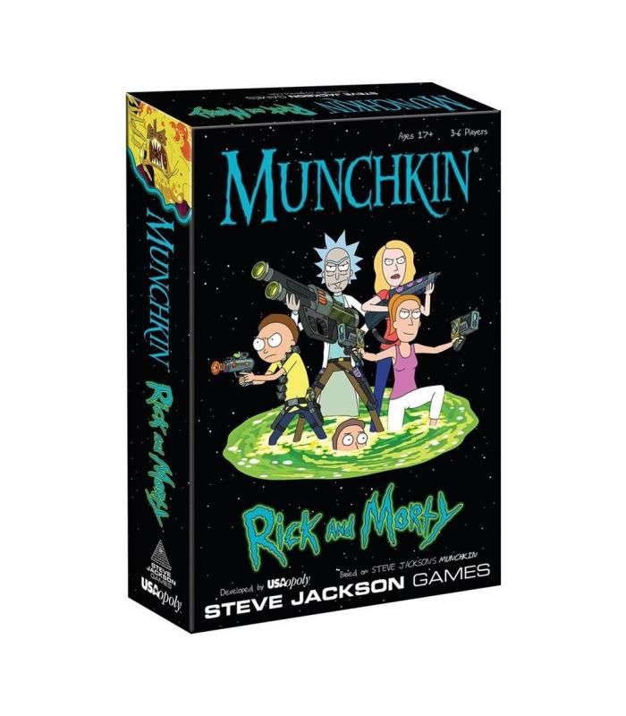 Juego de mesa munchkin rick and morty edad recomendada 17 años idioma ...