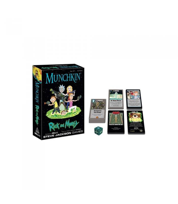 Juego de mesa munchkin rick and morty edad recomendada 17 años idioma ...